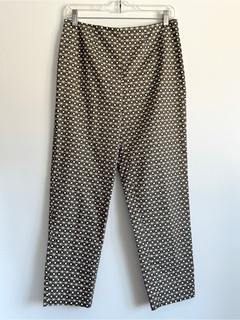 QL2 Quelledue Ikram Italy Modernist Geometric Pants Women’s 44 IT xs US